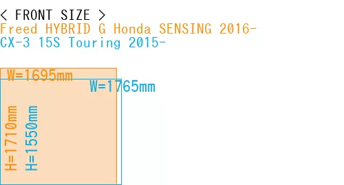 #Freed HYBRID G Honda SENSING 2016- + CX-3 15S Touring 2015-